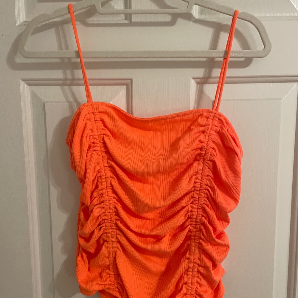 Abound orange bodysuit